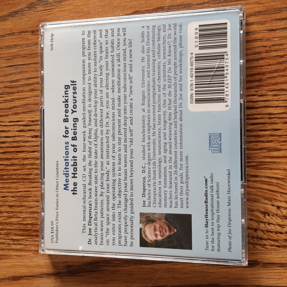 Meditation for Breaking the Habit of Being Yourself by Dr. Joe Dispenza. - Picture 2 of 6
